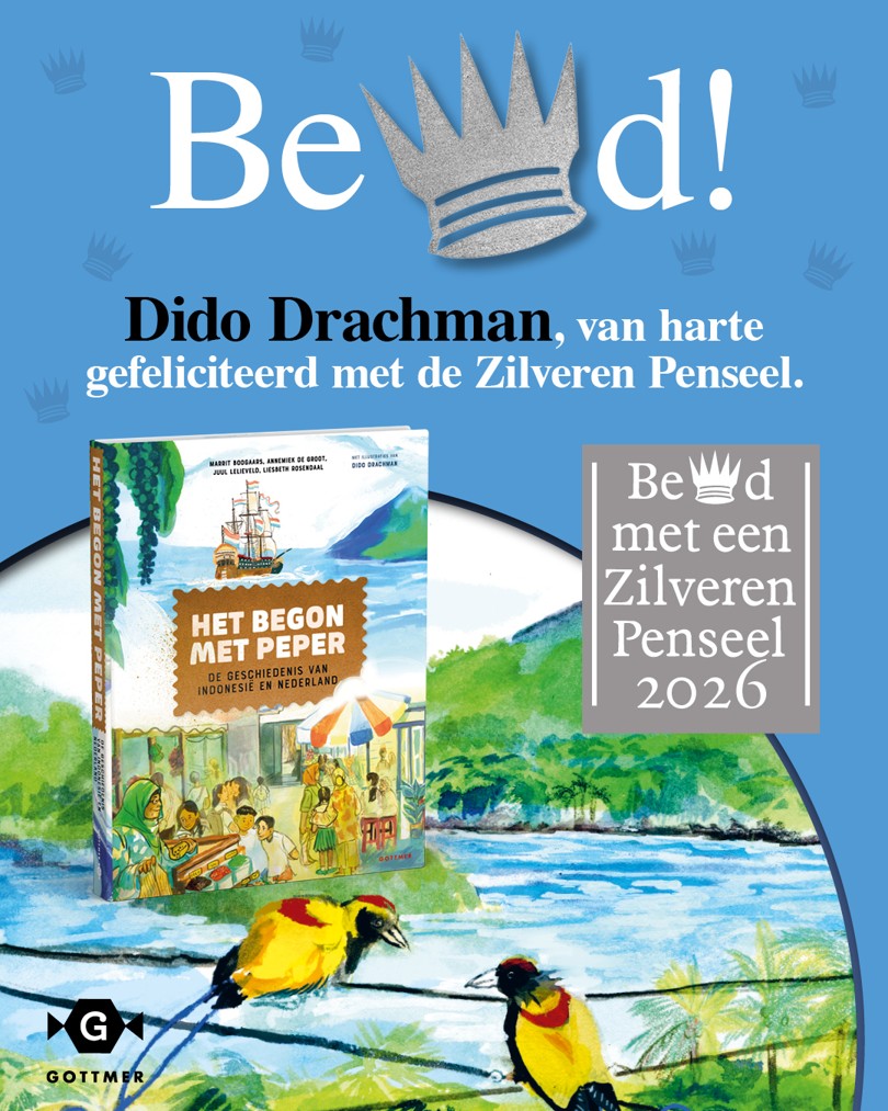 Zilveren Penseel 2026 voor Dido Drachman en Het begon met peper