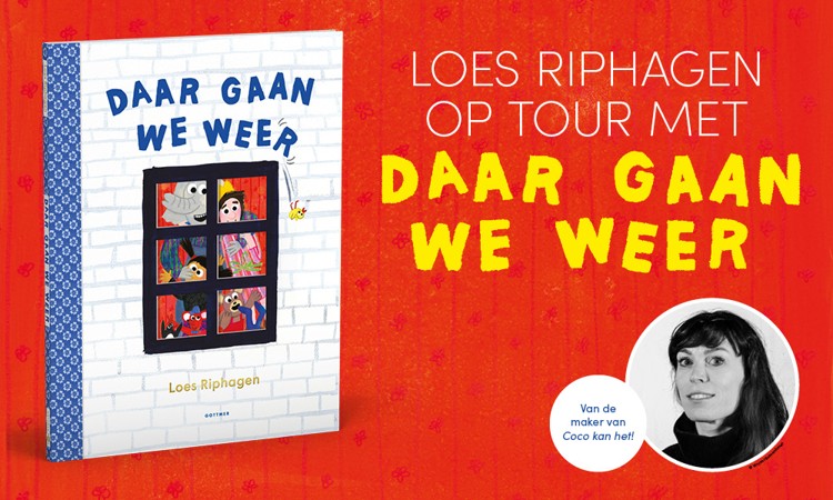 Header boekhandelstour 2026 Loes Riphagen