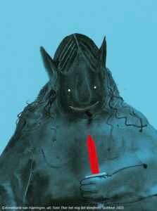 Illustratie Surt van Annemarie van Haeringen uit Toen Thor het nog liet donderen