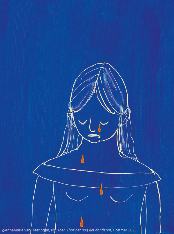 Vraag 3 - Illustratie Annemarie van Haeringen uit Toen Thor het nog liet donderen